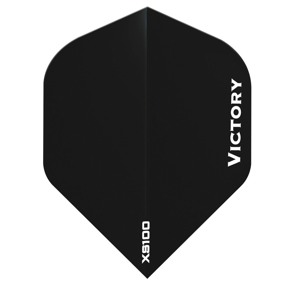 Victory Darts XS100 Colours Black Extra Strong Dart Flights