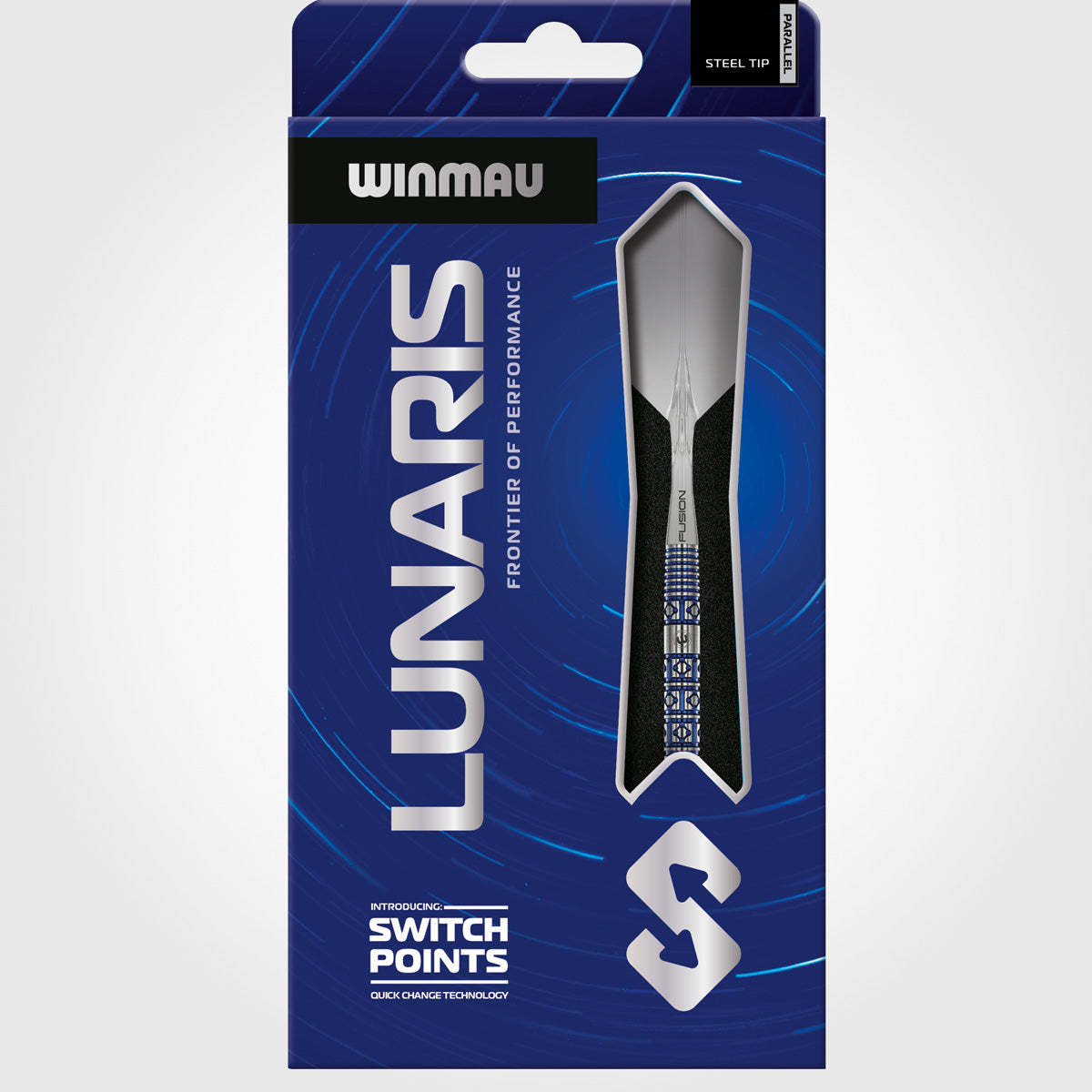 Winmau Lunaris Parallel 90% Tungsten Switch Point Steel Tip Darts