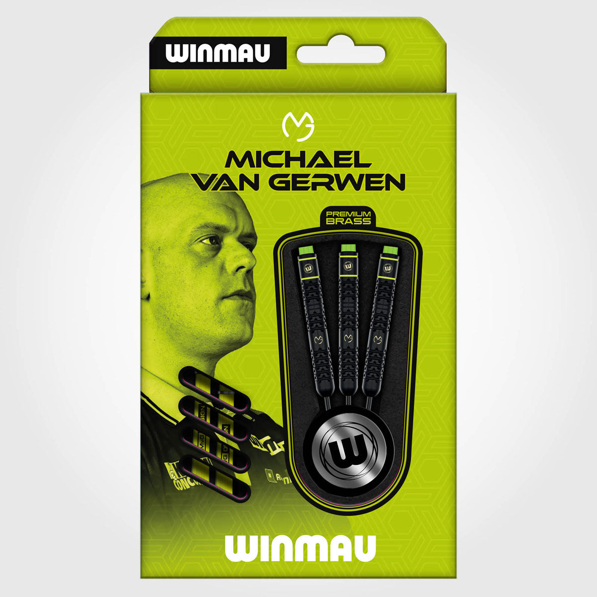 Winmau Michael van Gerwen MvG SE Brass Steel Tip Darts