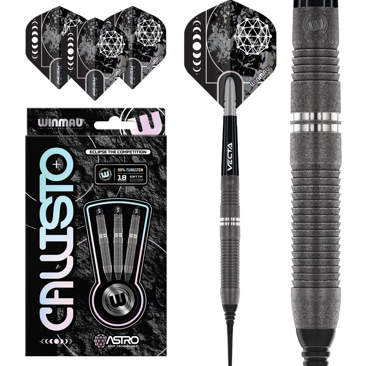 Callisto 03 90% Tungsten Soft Tip Darts by Winmau