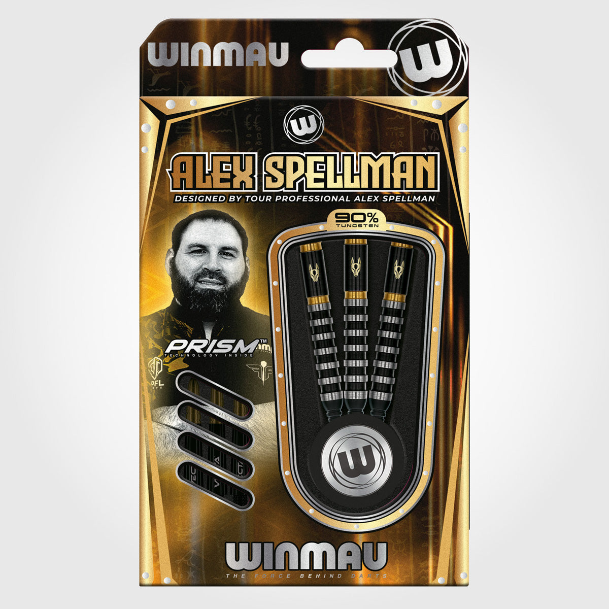Winmau Alex Spellman 90% Tungsten Soft Tip Darts