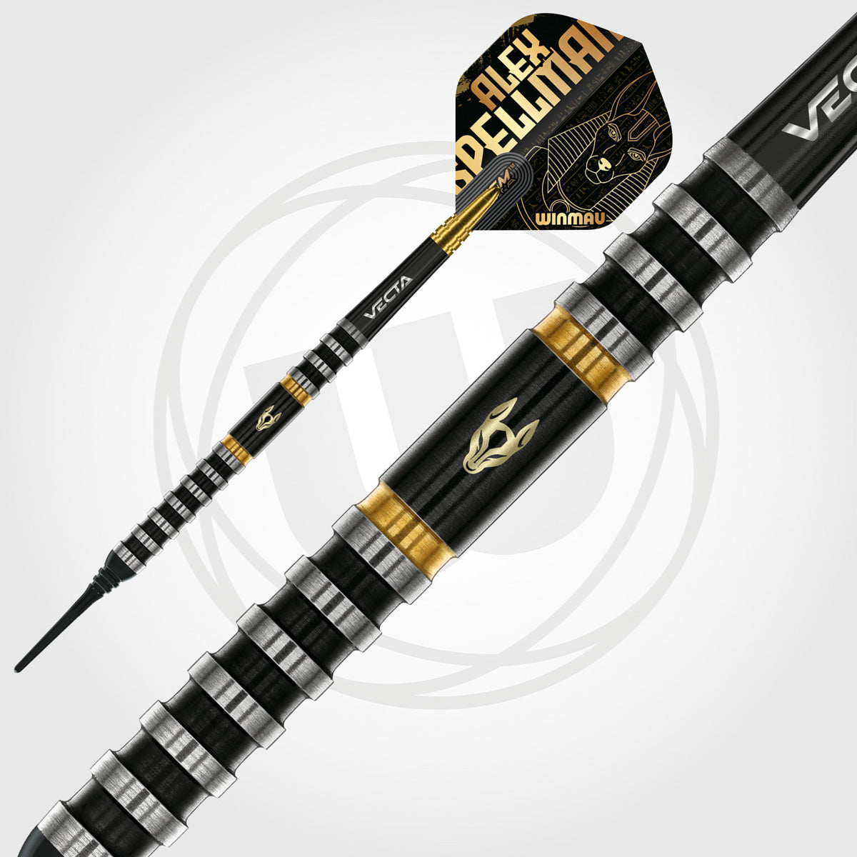 Winmau Alex Spellman 90% Tungsten Soft Tip Darts