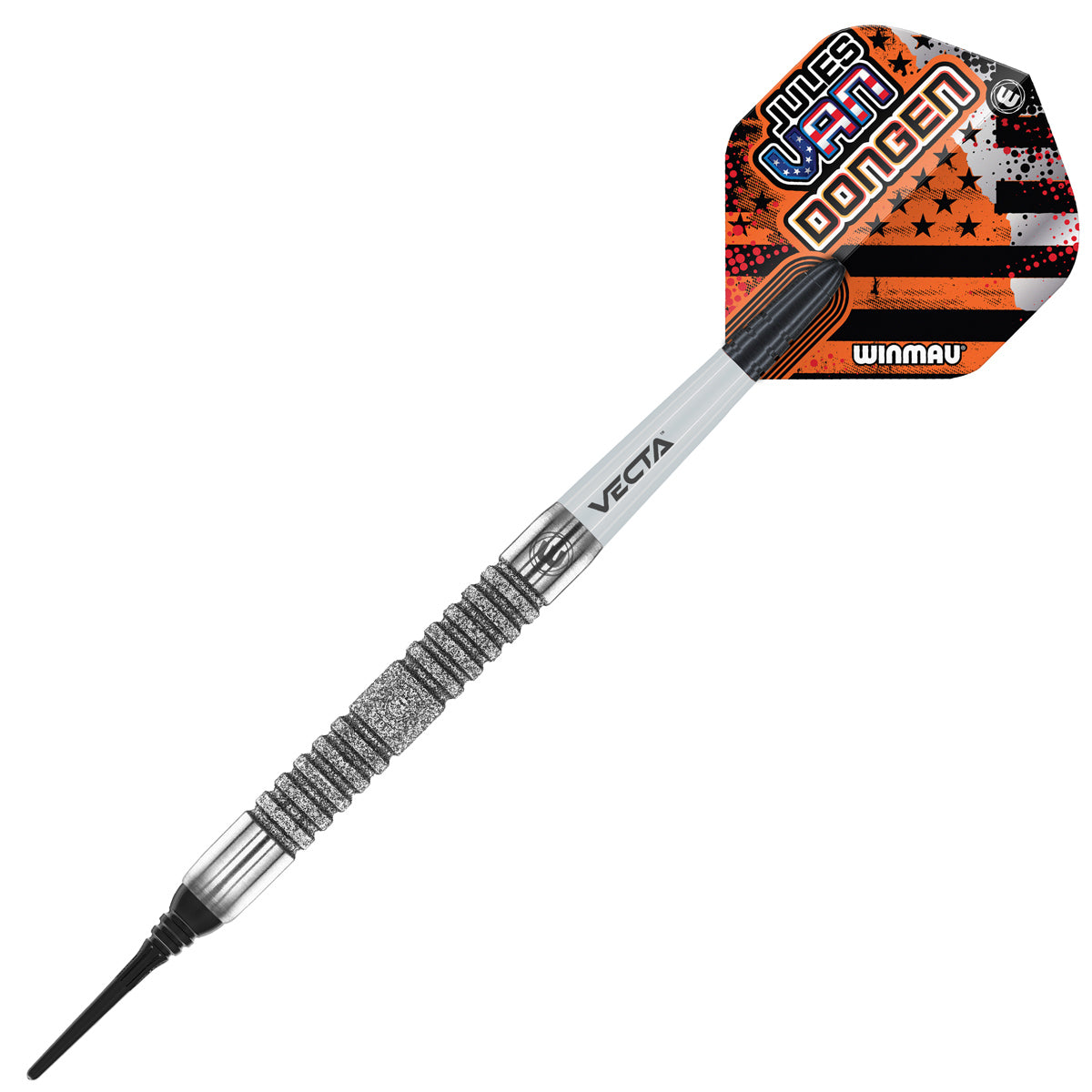 Jules van Dongen 90% Tungsten Soft Tip Darts by Winmau
