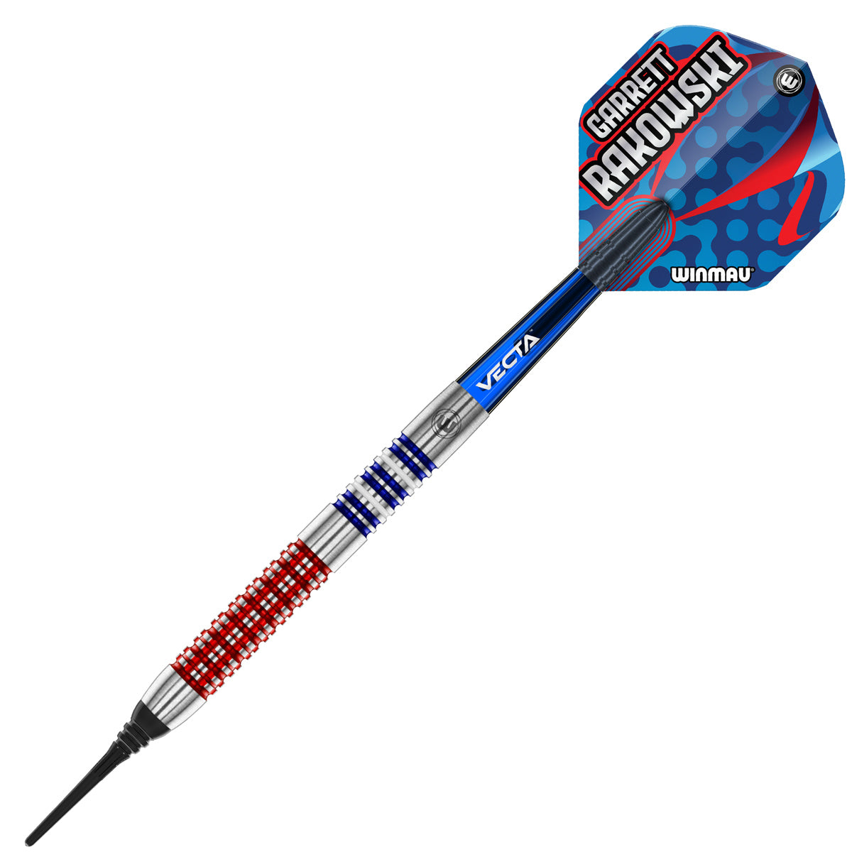 Garrett Rakowski 90% Tungsten Soft Tip Darts by Winmau