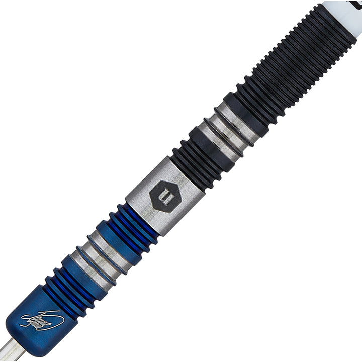 The Machine James Wade Two-Tone 90% Tungsten Steel Tip Darts by Unicorn