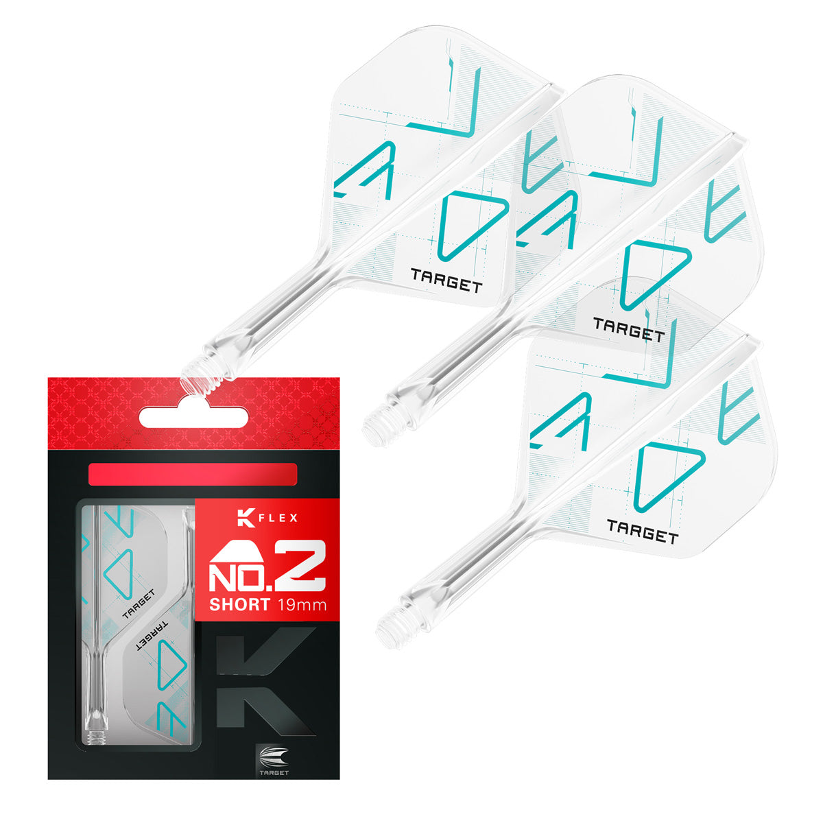 Target K-Flex Rove No2 One Piece Dart Flights