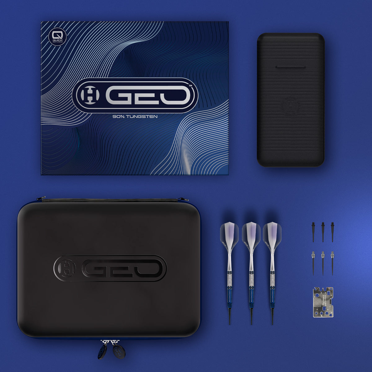 Harrows Geo Parallel 90% Tungsten Soft Tip Darts