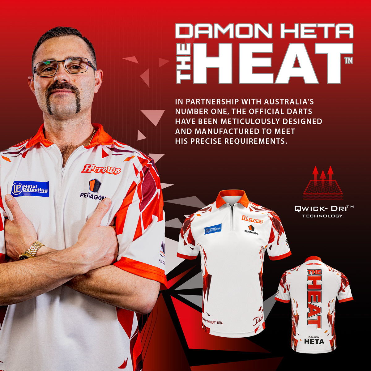 Harrows Damon Heta Player Shirt