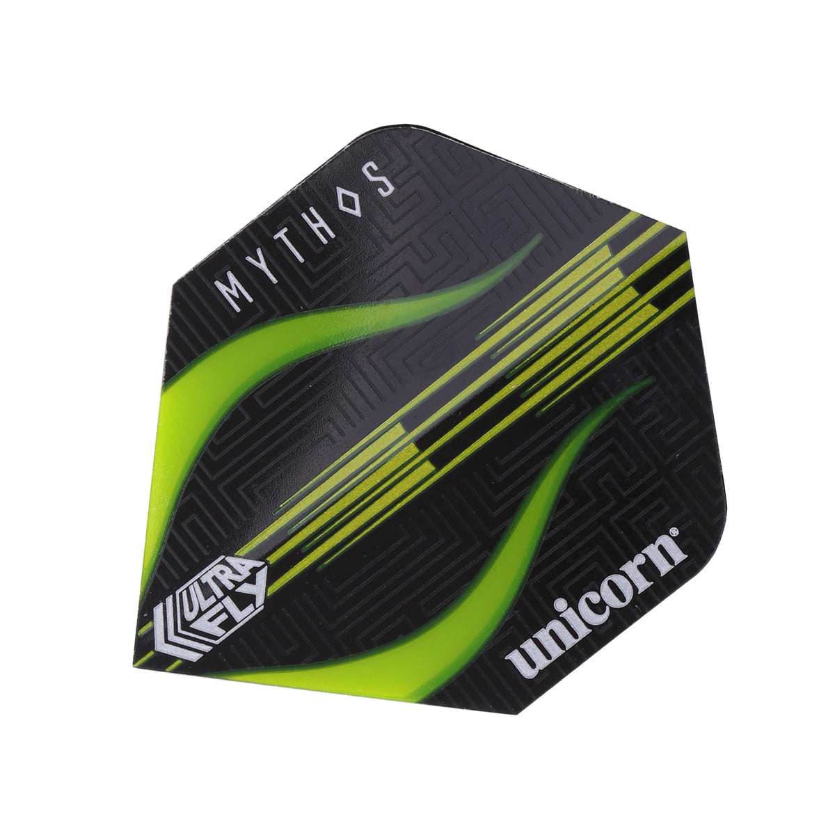 Unicorn Mythos Minotaur Lime Green Ultrafly Standard Shape Dart Flights