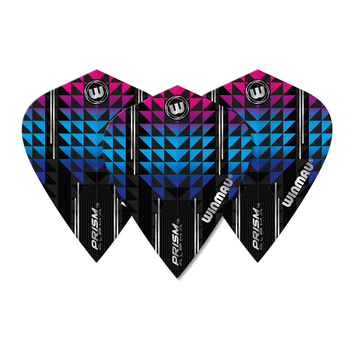 Prism Alpha Black, Blue & Purple Kite Flight by Winmau