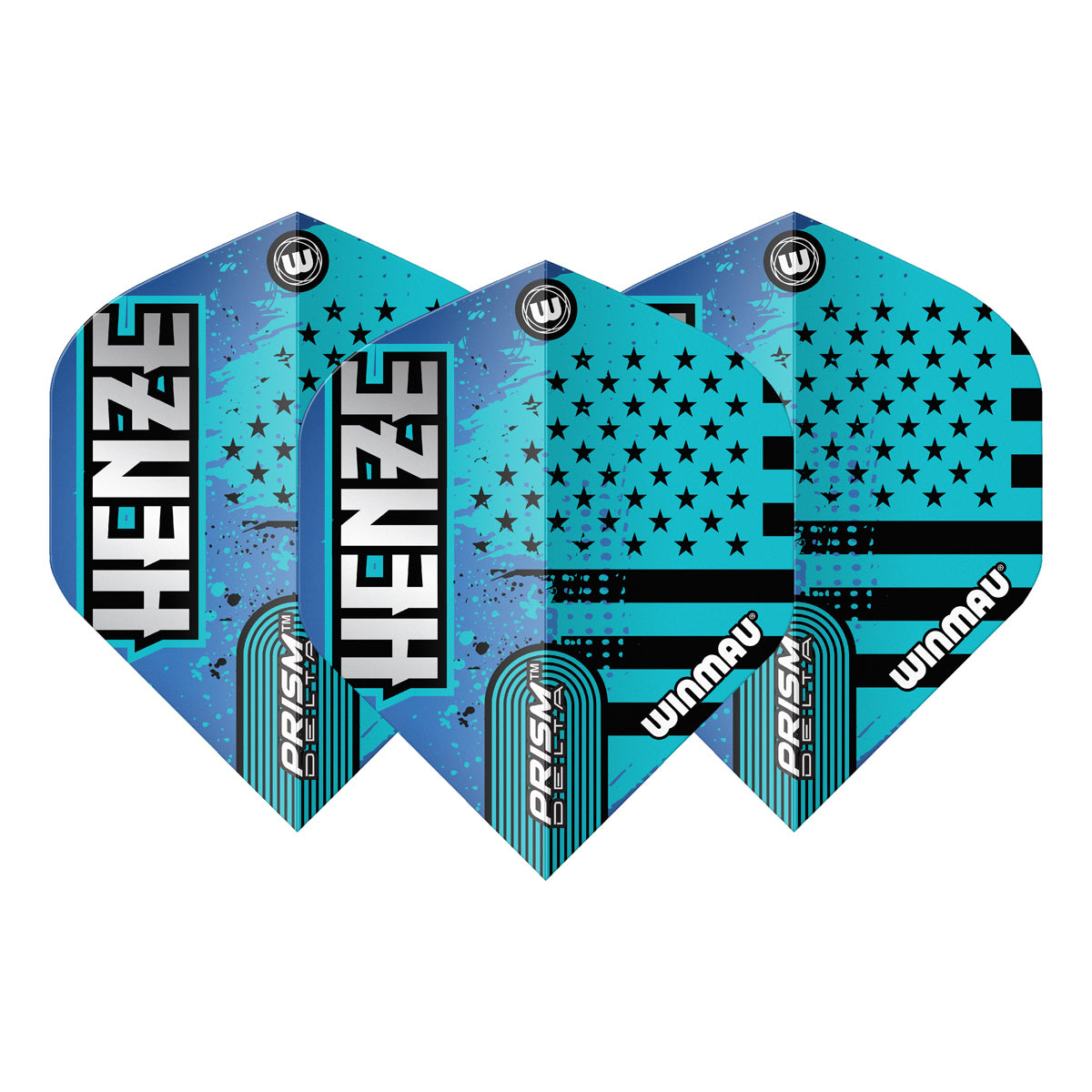 Rick Henze Prism Delta Dart Flights by Winmau