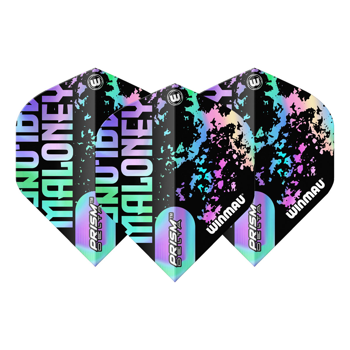 Mike Maloney Prism Delta Dart Flights by Winmau