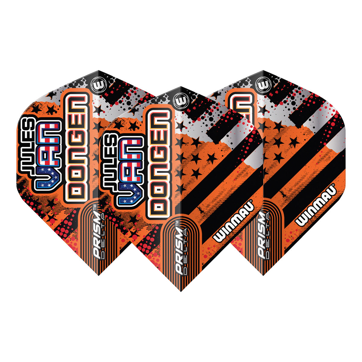 Jules van Dongen Prism Delta Dart Flights by Winmau