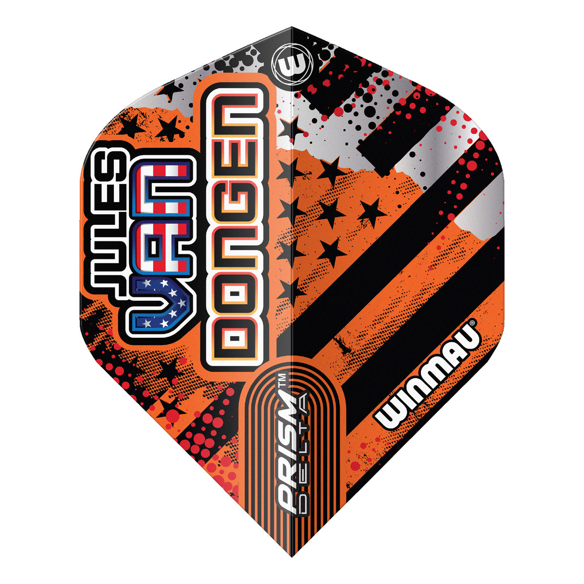 Jules van Dongen Prism Delta Dart Flights by Winmau