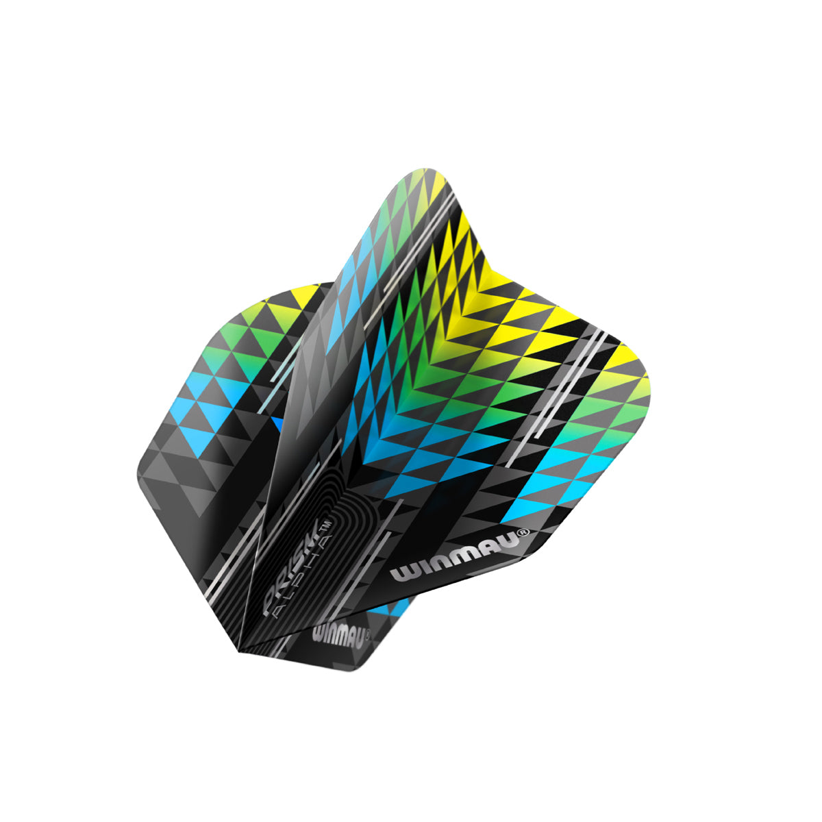 Prism Alpha Blue & Yellow No6 Dart Flights by Winmau