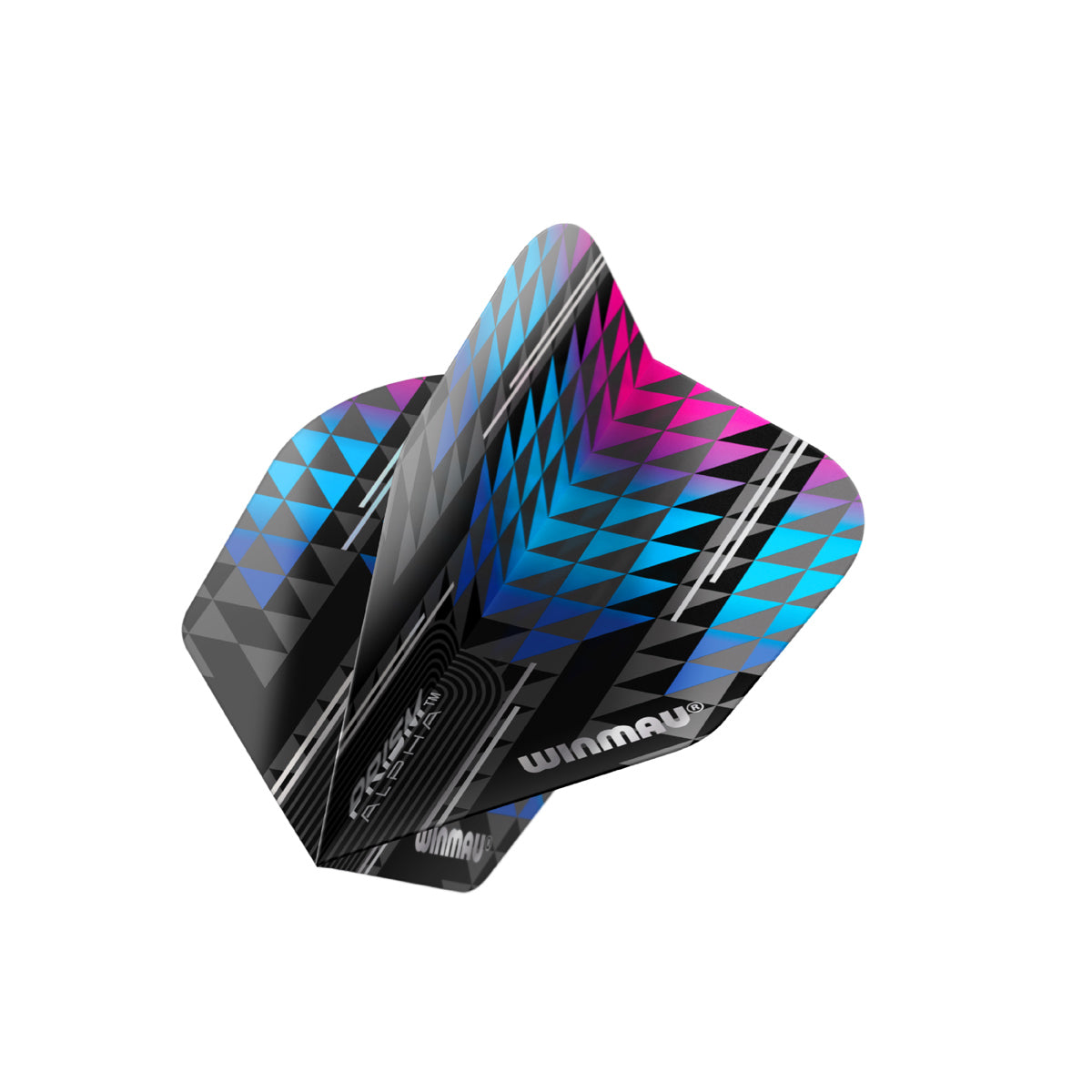 Prism Alpha Triangle Blue & Pink No6 Dart Flights by Winmau