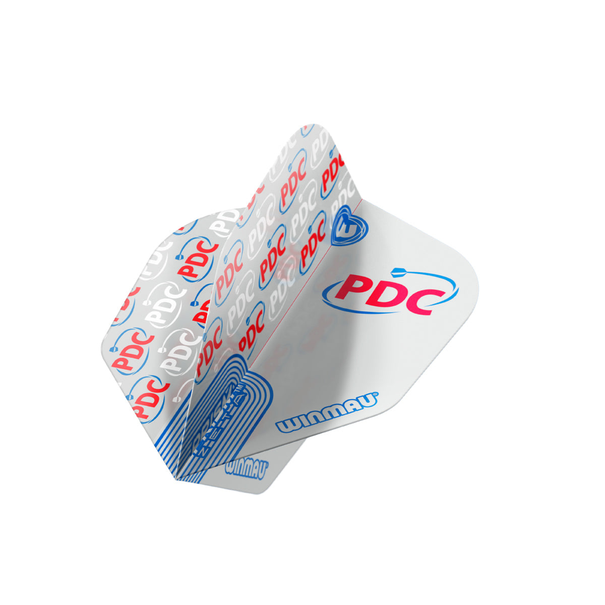 Prism Zeta PDC White No6 Dart Flights by Winmau