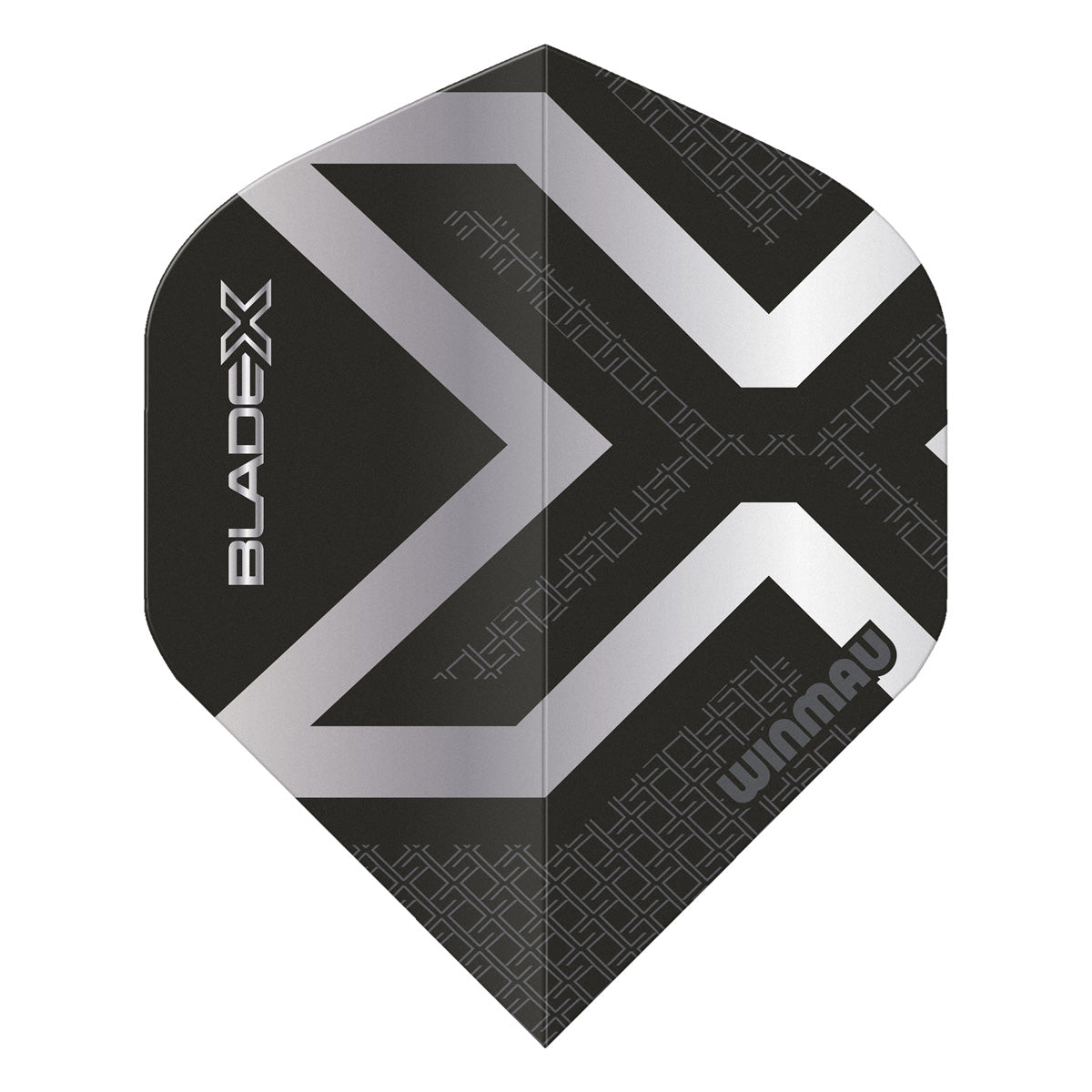 Winmau Blade X Prism Delta Metallic Black & Silver Dart Flights