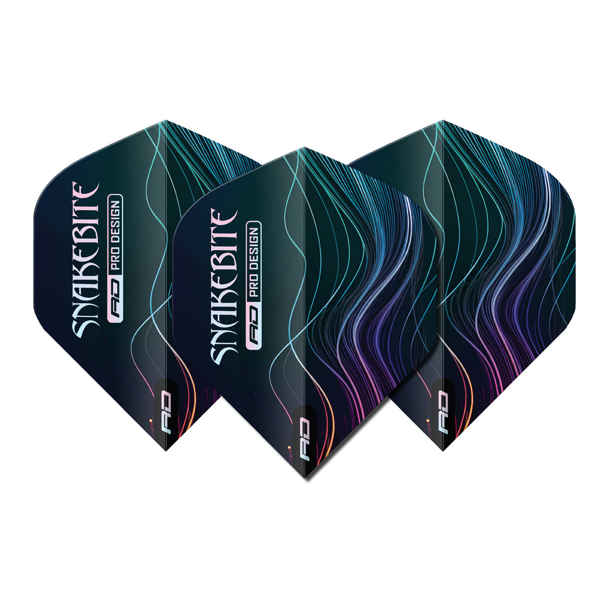 Peter Wright Multi Hardcore Premium No2 Dart Flights by Red Dragon