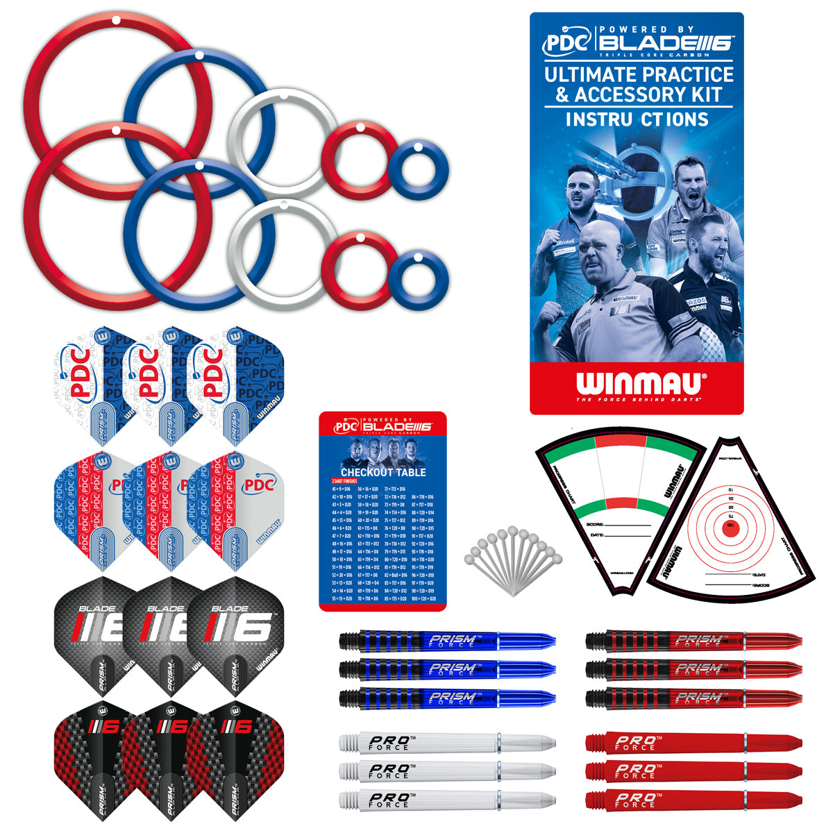 PDC Ultimate Practice & Accessory Kit by Winmau