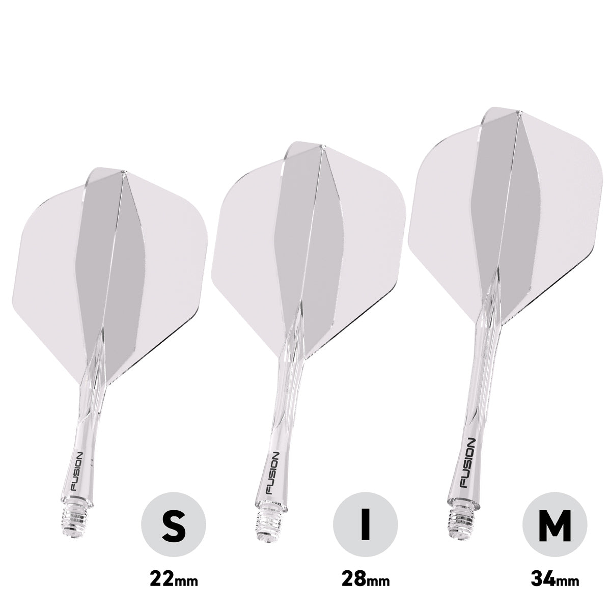 Fusion Integrated Flight & Shaft Clear No2 by Winmau
