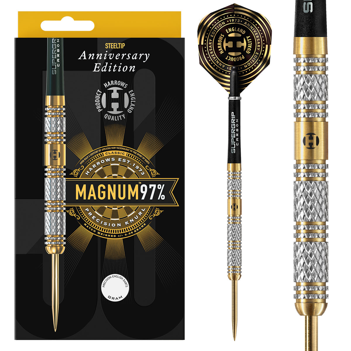 Magnum 97% Tungsten Steel Tip Darts by Harrows