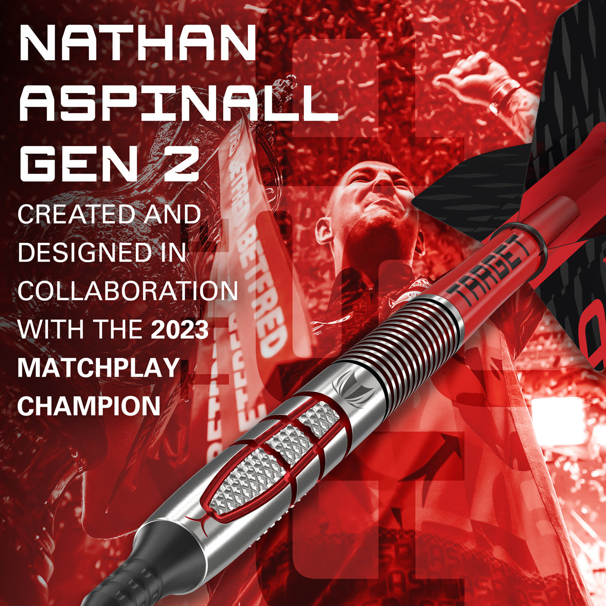 Nathan Aspinall G2 95% Tungsten Soft Tip Darts by Target