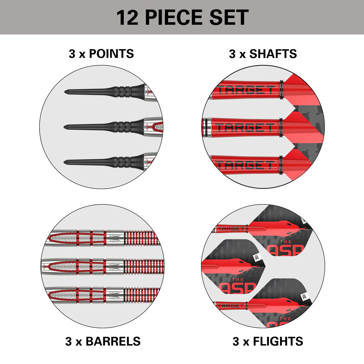 Nathan Aspinall G2 95% Tungsten Soft Tip Darts by Target