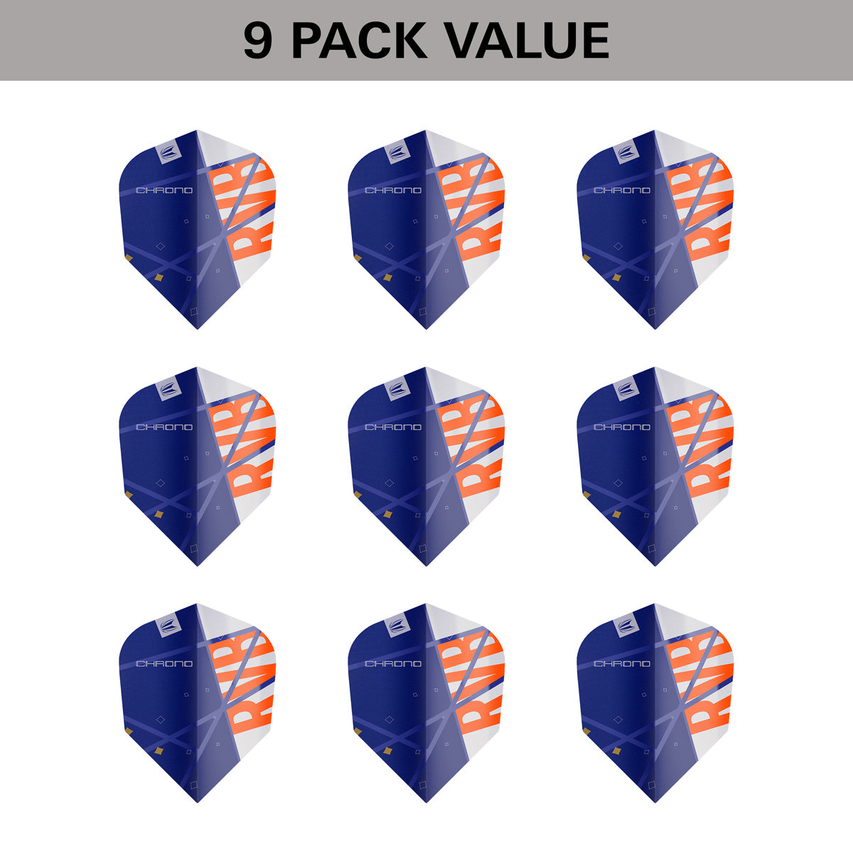 Raymond Van Barneveld Chrono Pro Ultra Dart Flights x 3 Sets by Target