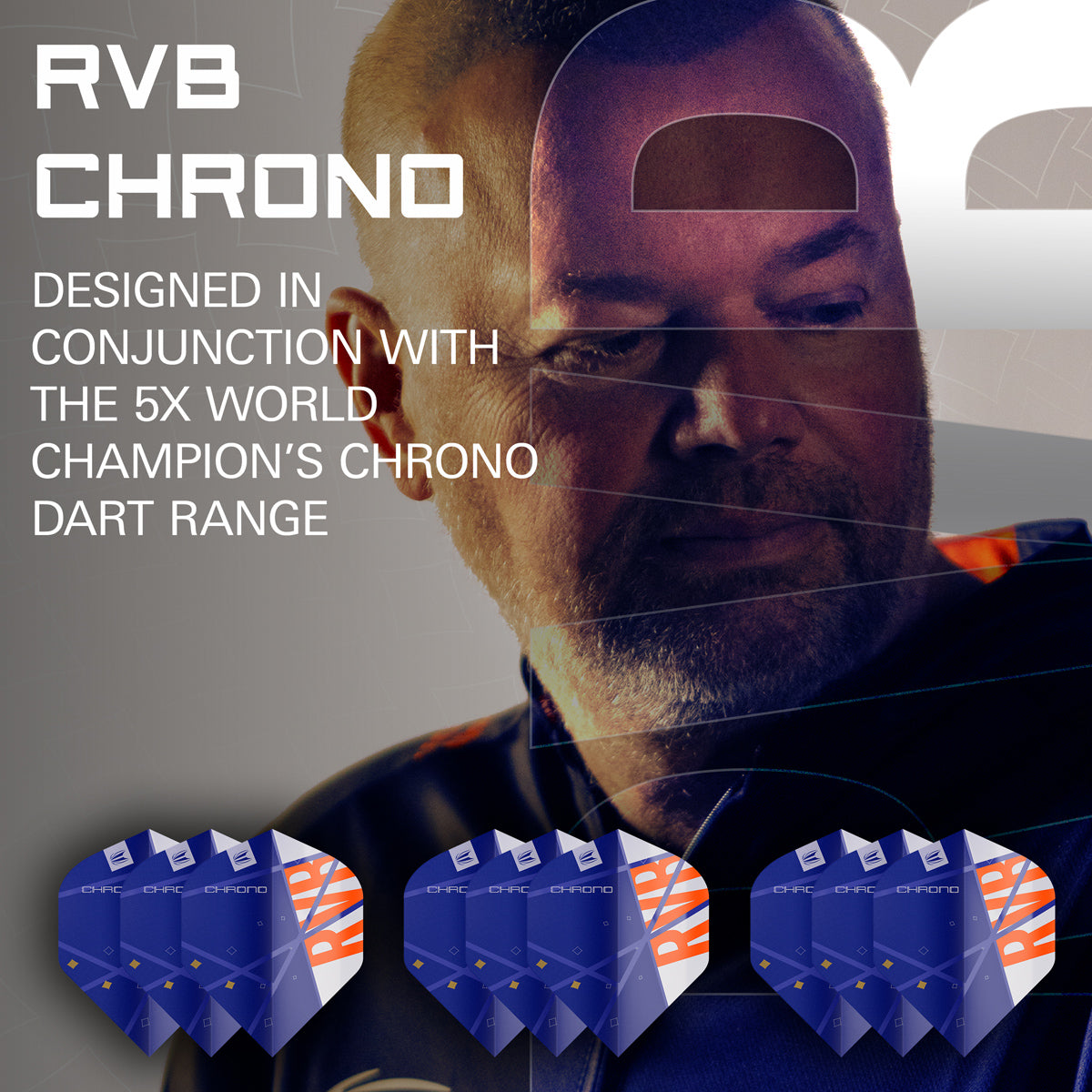 Raymond Van Barneveld Chrono Pro Ultra Dart Flights x 3 Sets by Target