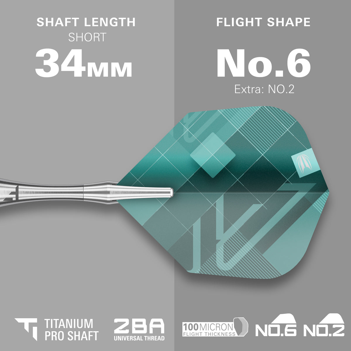 Rove 10 90% Tungsten Soft Tip Darts by Target