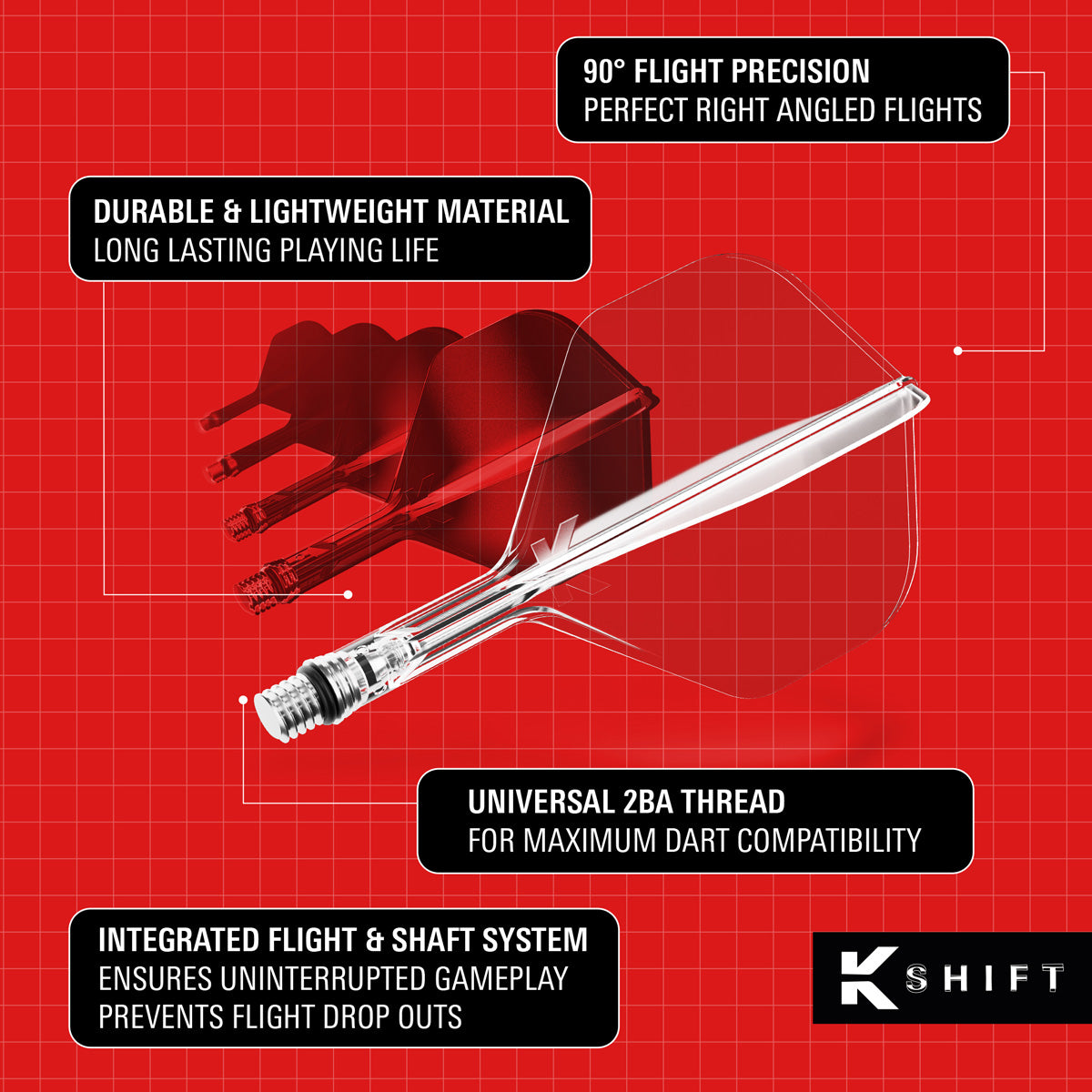 Target K-Shift Clear No2 Integrated Flights & Shafts