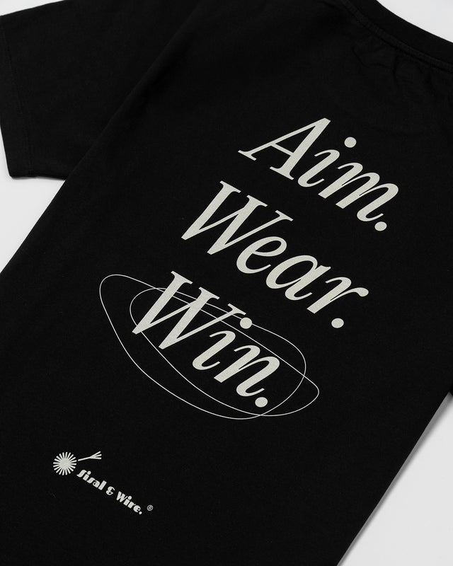 Sisal & Wire. Black Slogan T-Shirt
