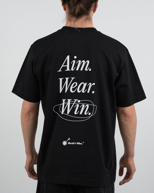 Sisal & Wire. Black Slogan T-Shirt