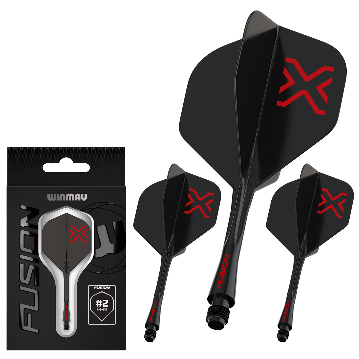 Winmau Blade X Fusion Integrated Flights & Shafts