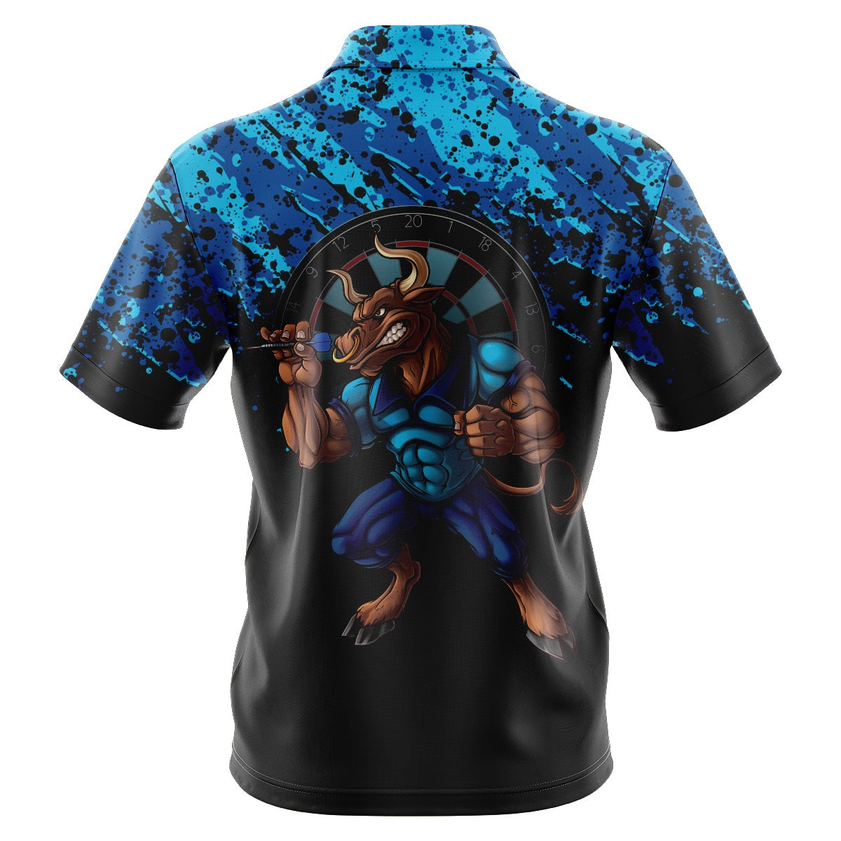 Blue Bull Custom Dart Shirt