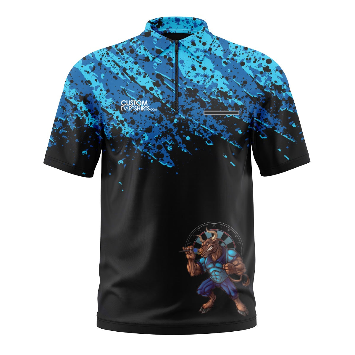Blue Bull Custom Dart Shirt