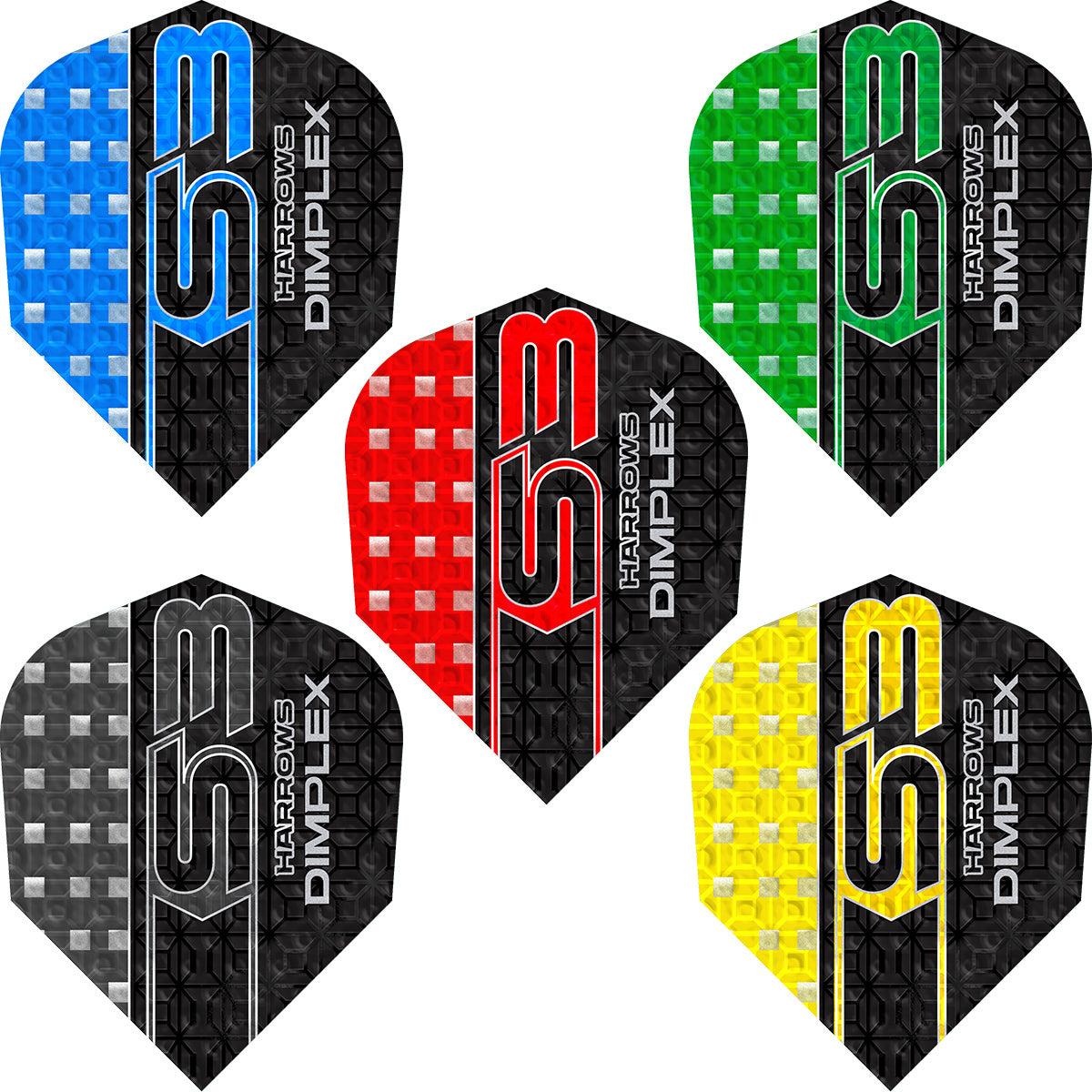 Dimplex S3 Dart Flights by Harrows