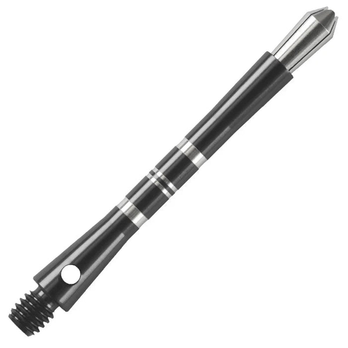 Harrows Colette Dart Stems Shafts Black main product image showing the stems, packaging, and included contents