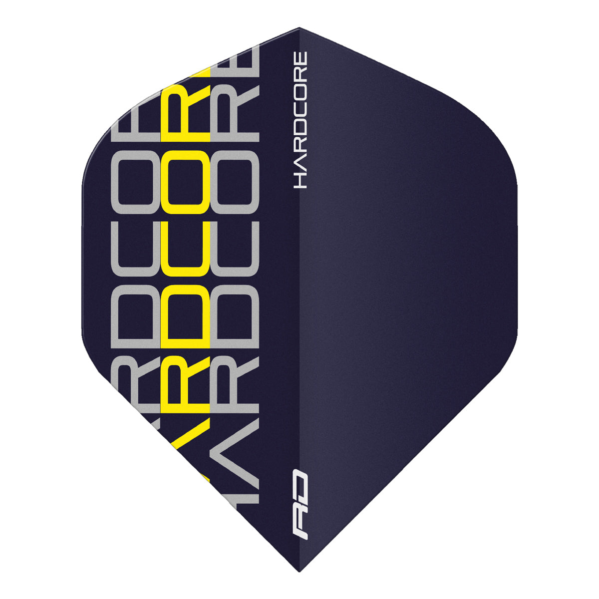Hardcore XT Radical Yellow Triple Standard Dart Flights by Red Dragon