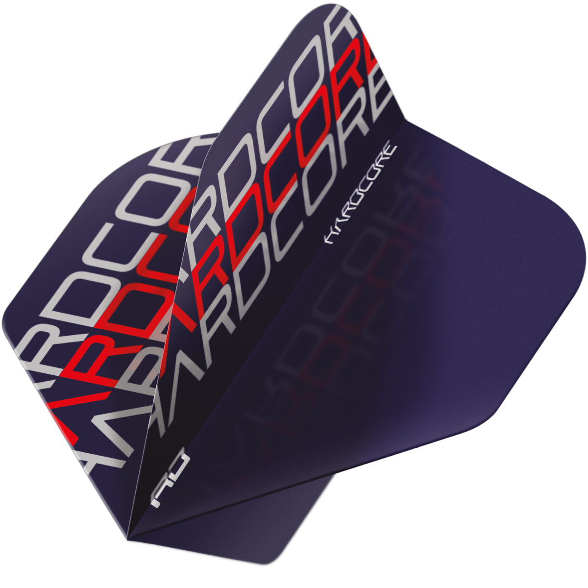 Hardcore XT Radical Red Triple Standard Dart Flights by Red Dragon