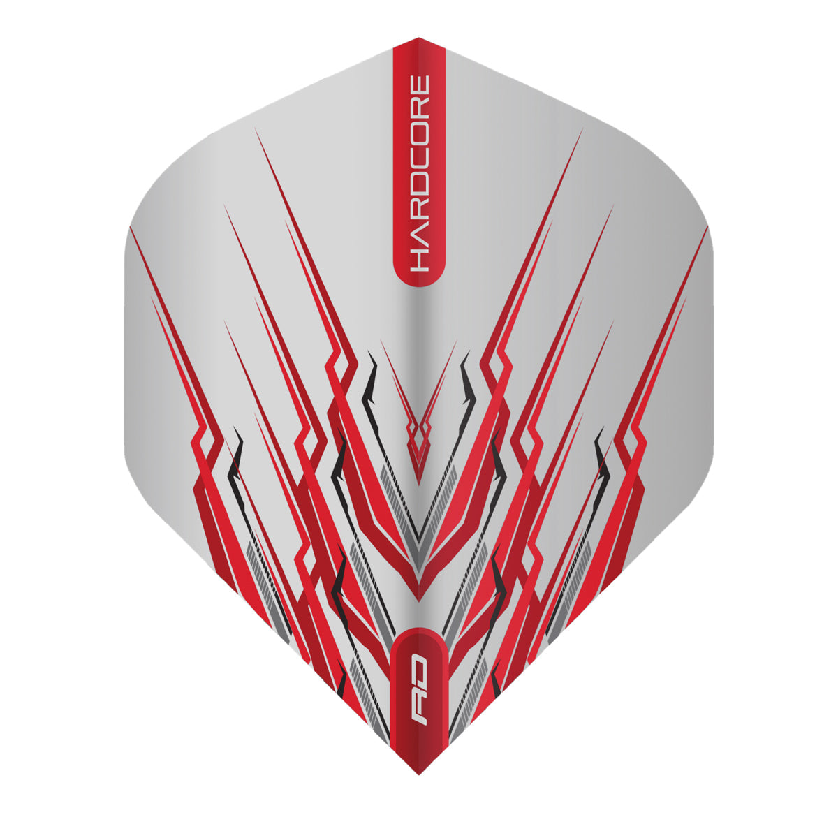 Hardcore Snakebite Red Mohawk Standard Dart Flights by Red Dragon