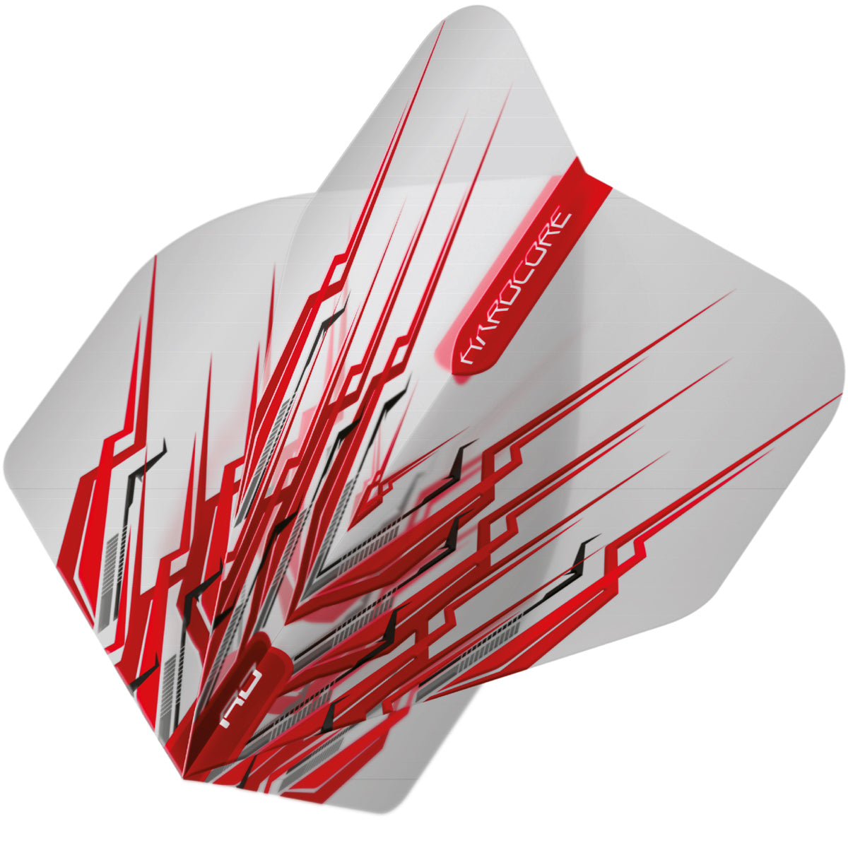 Hardcore Snakebite Red Mohawk Standard Dart Flights by Red Dragon