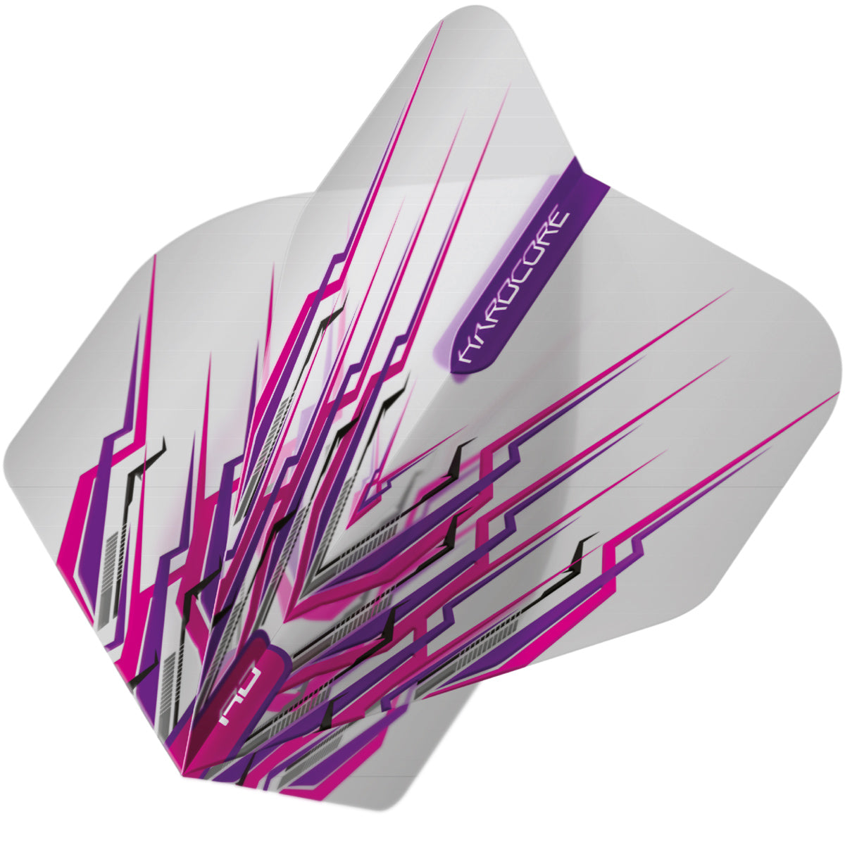 Hardcore Snakebite Purple Mohawk Standard Dart Flights by Red Dragon