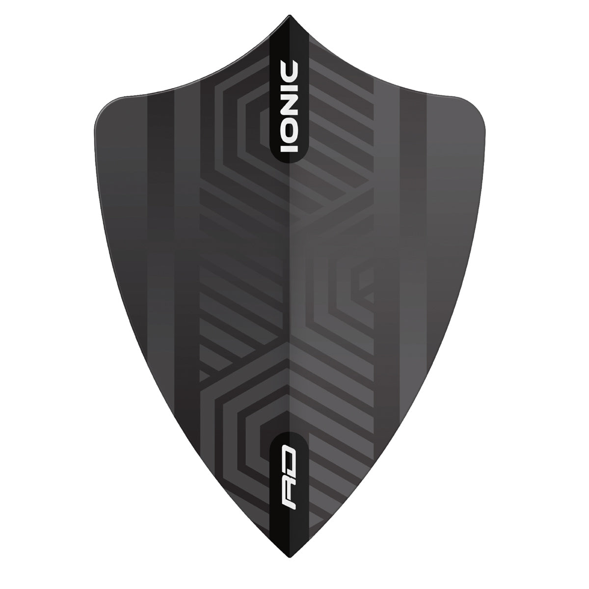 Hardcore Iceman Black Freestyle Dart Flights by Red Dragon