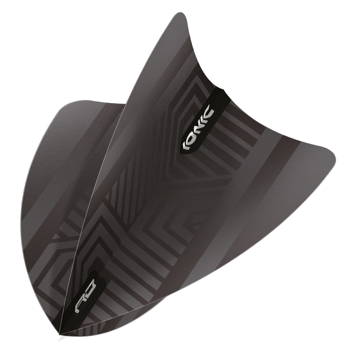 Hardcore Iceman Black Freestyle Dart Flights by Red Dragon