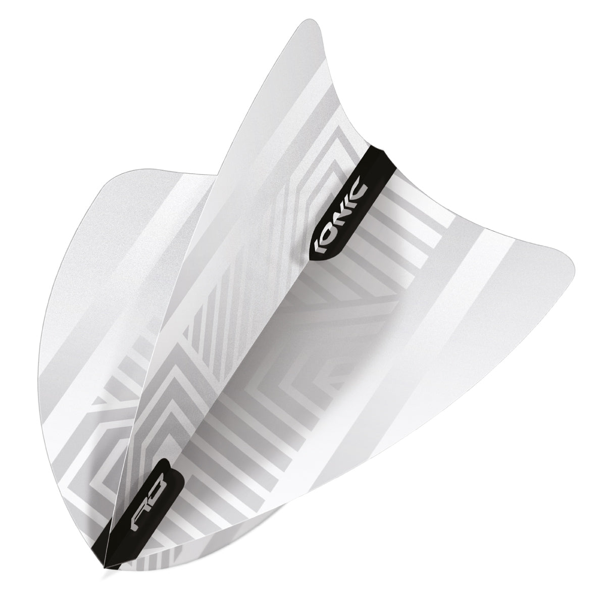 Hardcore White Freestyle Dart Flights by Red Dragon