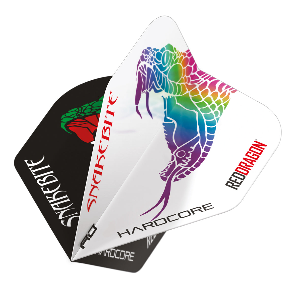 Peter Wright Black & White Yin Yang Standard Dart Flights by Red Dragon