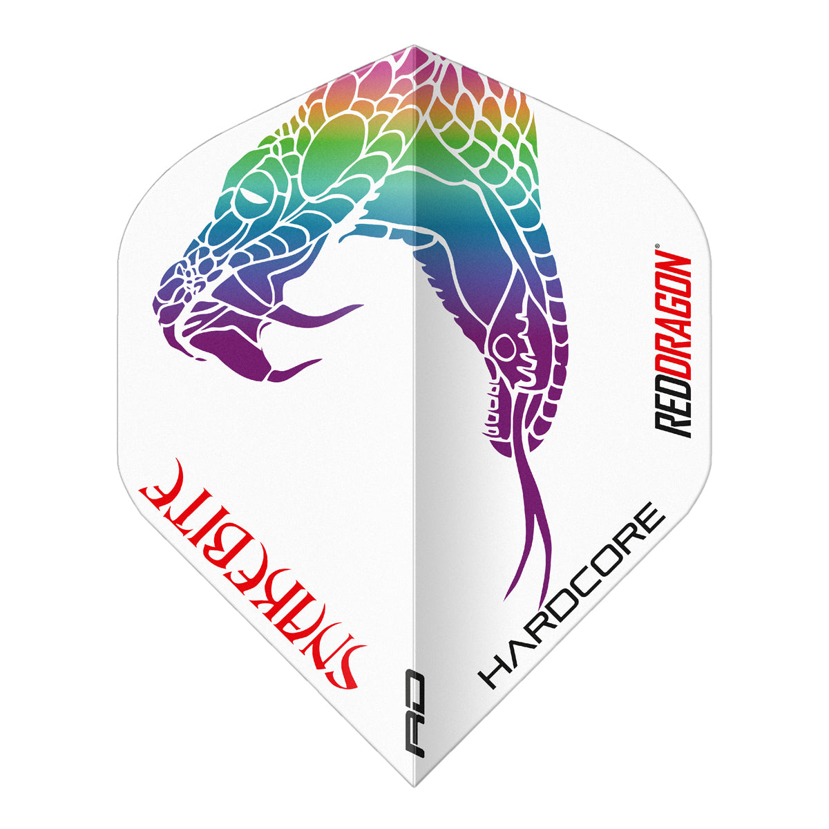 Peter Wright Black & White Yin Yang Standard Dart Flights by Red Dragon