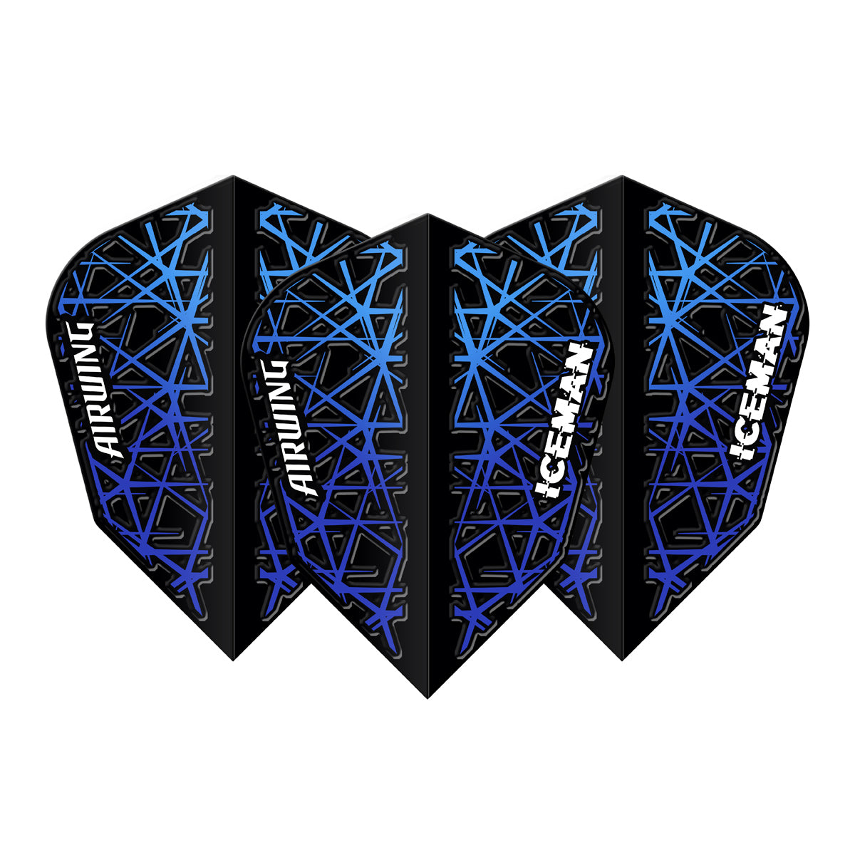 Airwing Gerwyn Price Blue V-Standard Dart Flights by Red Dragon